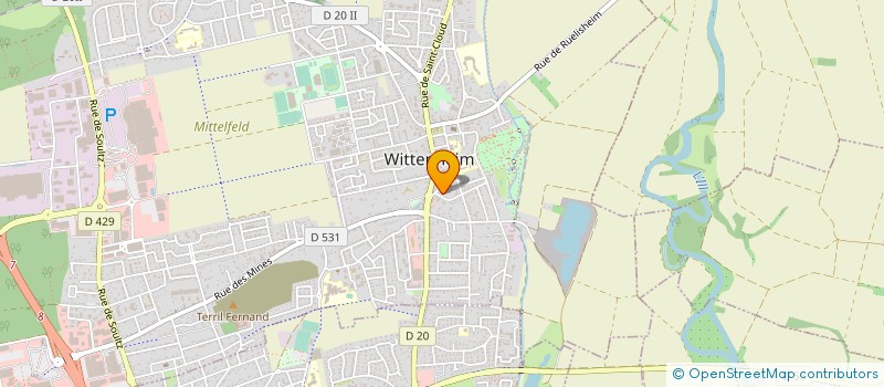 localisation de l'entreprise MONSIEUR GONTRAN VEIRY à WITTENHEIM