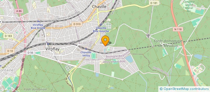 localisation de l'entreprise MONSIEUR GONZAGUE CHASTENET DE GERY à CHAVILLE