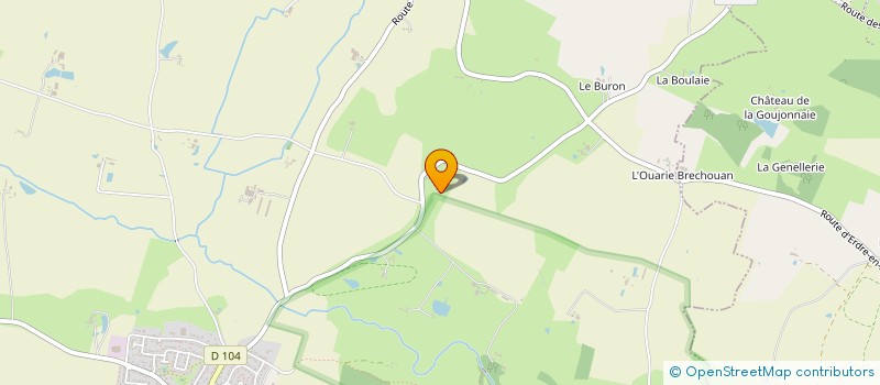 localisation de l'entreprise MONSIEUR GONZAGUE COTTREAU  SAINT-CLEMENT-DE-LA-PLACE