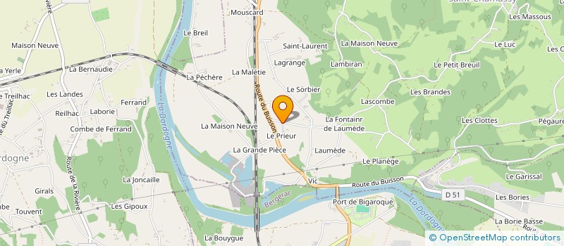 localisation de l'entreprise MONSIEUR GONZAGUE D ABZAC à SAINT-CHAMASSY