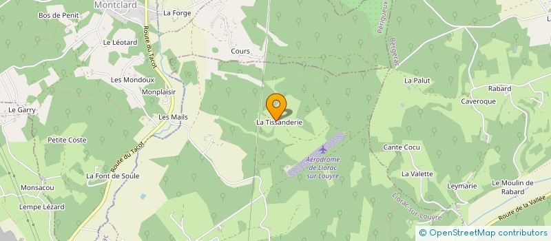 localisation de l'entreprise MONSIEUR GONZAGUE DE BONFILS LAVERNELLE  LIORAC-SUR-LOUYRE