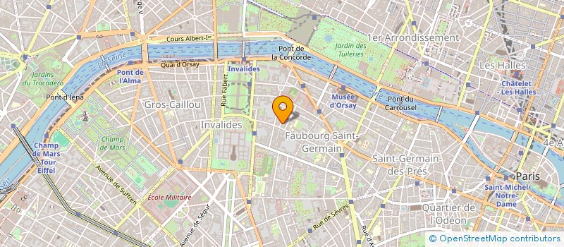 localisation de l'entreprise MONSIEUR GONZAGUE DE WARESQUIEL à PARIS