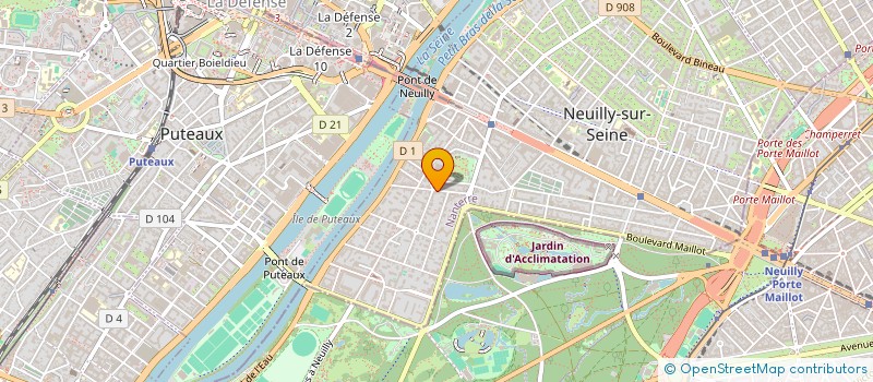 localisation de l'entreprise MONSIEUR GONZAGUE LAFARGE à NEUILLY-SUR-SEINE