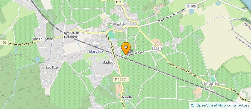 localisation de l'entreprise MONSIEUR GONZAGUE LURTON à MARGAUX-CANTENAC