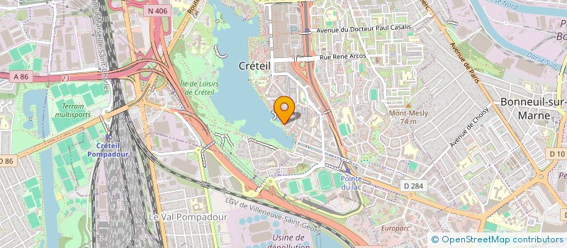 localisation de l'entreprise MONSIEUR GONZAGUE OCTAVILLE à CRETEIL