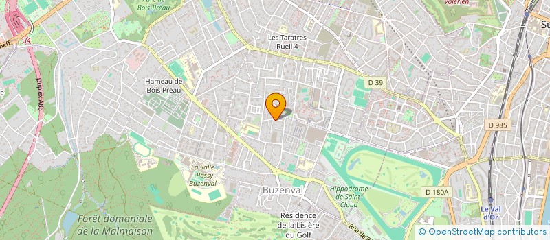localisation de l'entreprise MONSIEUR GONZAGUE PARIZET à RUEIL-MALMAISON