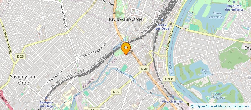 localisation de l'entreprise MONSIEUR GONZAGUE VERNIEUWE à VIRY-CHATILLON
