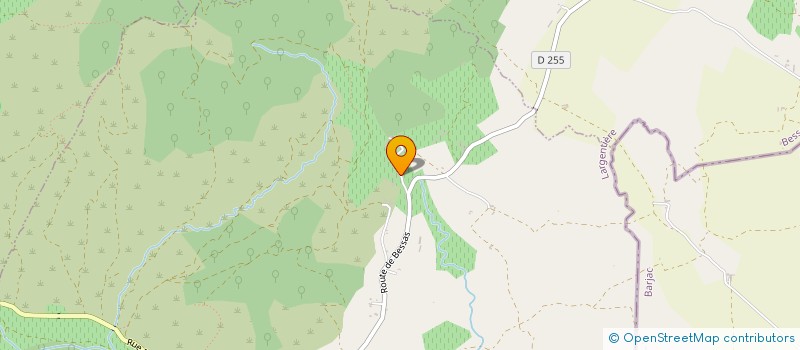 localisation de l'entreprise MONSIEUR GONZAGUE VOITURIEZ  SAINT-SAUVEUR-DE-CRUZIERES