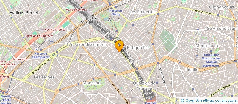 localisation de l'entreprise MONSIEUR GONZAGUE WATINE  PARIS