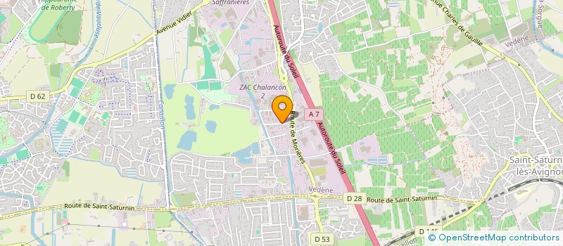 localisation de l'entreprise MONSIEUR GONZALEZ VICEDO à VEDENE