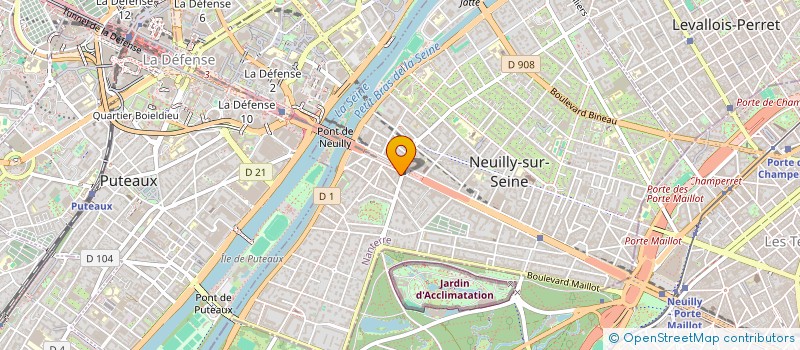 localisation de l'entreprise MONSIEUR GONZALO FUENTES SOSA à NEUILLY-SUR-SEINE