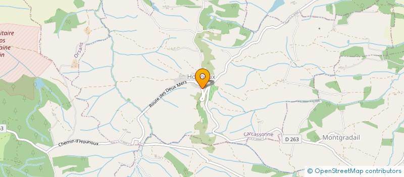 localisation de l'entreprise MONSIEUR GONZALO GARCIA  HOUNOUX