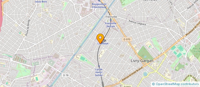 localisation de l'entreprise MONSIEUR GONZALO GONZALEZ  LIVRY-GARGAN