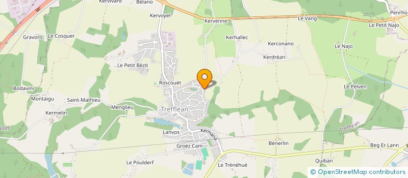 localisation de l'entreprise MONSIEUR GONZALO PEREZ  TREFFLEAN