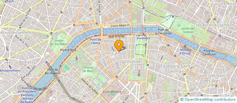 localisation de l'entreprise MONSIEUR GONZALO QUESADA  PARIS