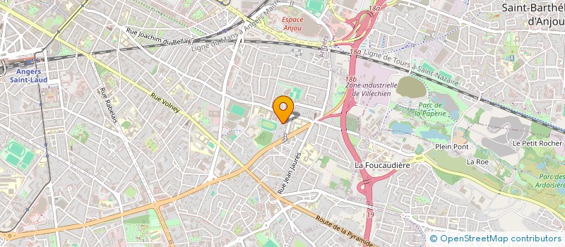 localisation de l'entreprise MONSIEUR GONZALO ROCHA DE ALMEIDA à ANGERS