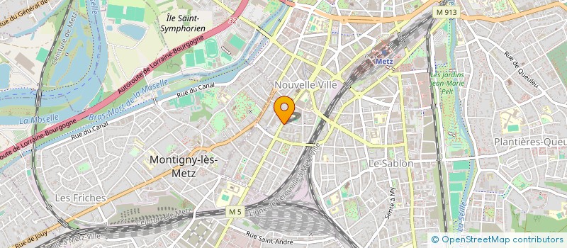 localisation de l'entreprise MONSIEUR GONZALO ROSELL ROMAN  METZ