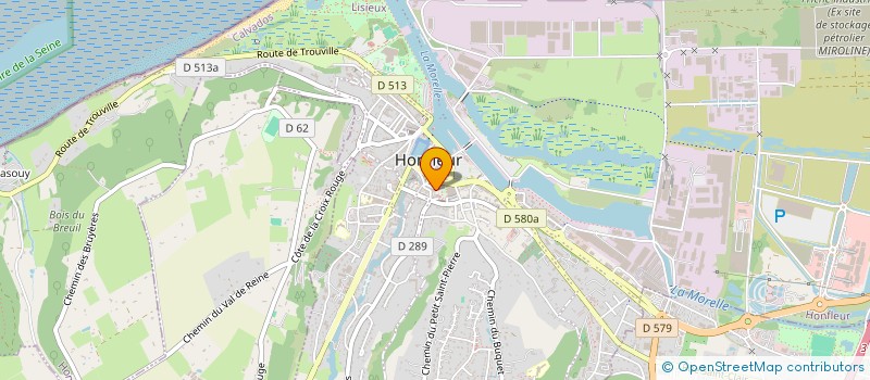 localisation de l'entreprise MONSIEUR GONZALO SOTO ANAYA  HONFLEUR