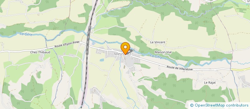 localisation de l'entreprise MONSIEUR GOR GEVORGYAN  MEYSSIEZ