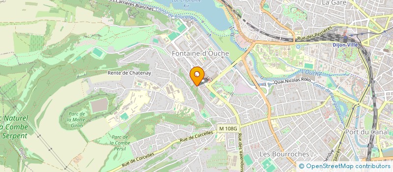 localisation de l'entreprise MONSIEUR GORA GUEYE à DIJON