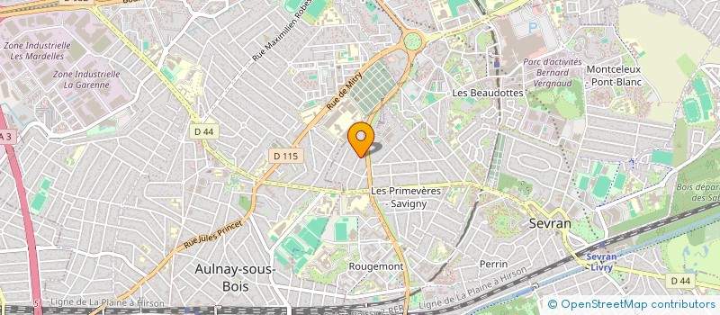 localisation de l'entreprise MONSIEUR GORA SARR à SEVRAN