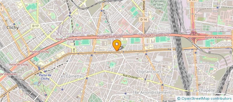 localisation de l'entreprise MONSIEUR GORA SYLL à PARIS