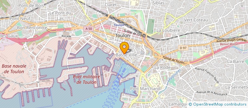 localisation de l'entreprise MONSIEUR GORA THIELA à TOULON
