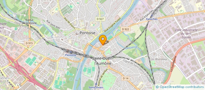 localisation de l'entreprise MONSIEUR GORAN AKSENTIJEVIC à SAINT-OUEN-L'AUMONE