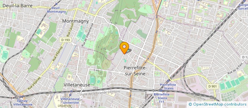 localisation de l'entreprise MONSIEUR GORAN BOZIC à PIERREFITTE-SUR-SEINE