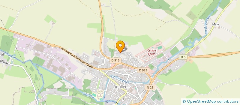 localisation de l'entreprise MONSIEUR GORAN BOZILOVIC à DOULLENS