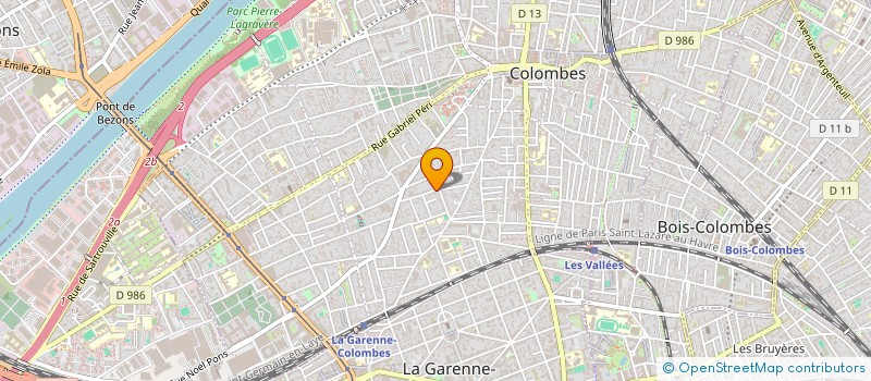 localisation de l'entreprise MONSIEUR GORAN DEVIC à COLOMBES