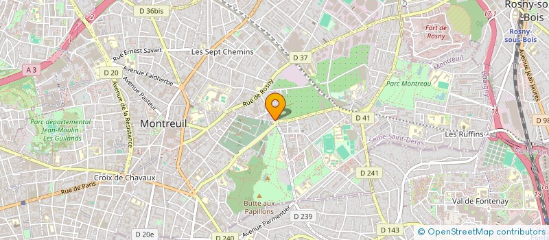localisation de l'entreprise MONSIEUR GORAN GORANOV à MONTREUIL