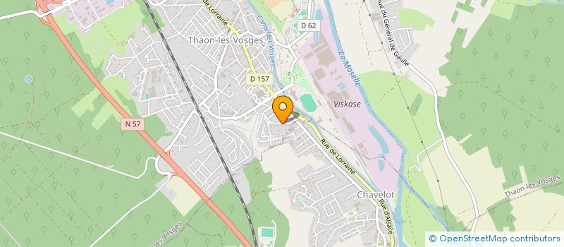 localisation de l'entreprise MONSIEUR GORAN LOJIC  THAON-LES-VOSGES