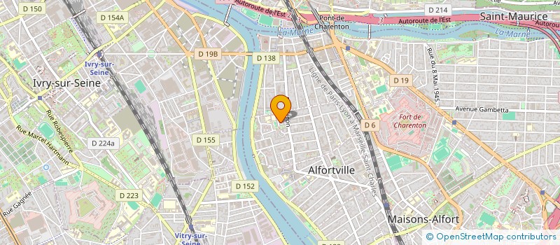 localisation de l'entreprise MONSIEUR GORAN MARINKOVIC à ALFORTVILLE