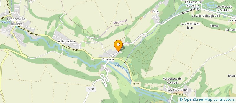 localisation de l'entreprise MONSIEUR GORAN MILADINOVIC  CREPY-EN-VALOIS