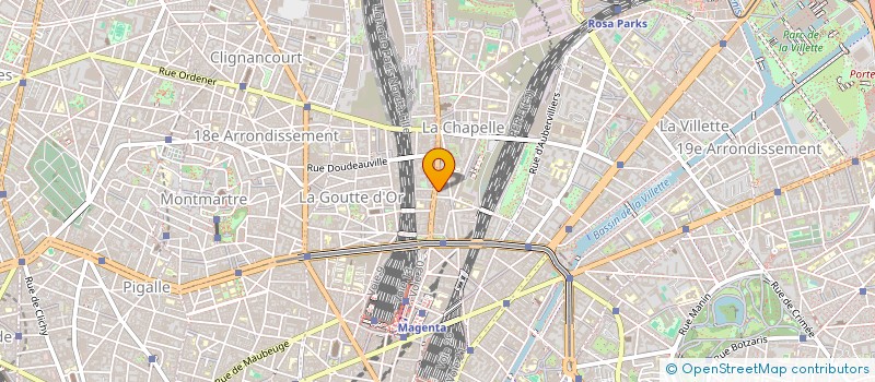 localisation de l'entreprise MONSIEUR GORAN MILASINOVIC  PARIS