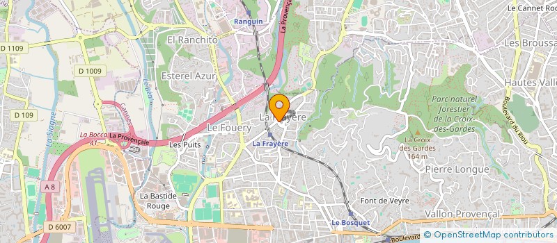 localisation de l'entreprise MONSIEUR GORAN SPASOYEVICH  CANNES