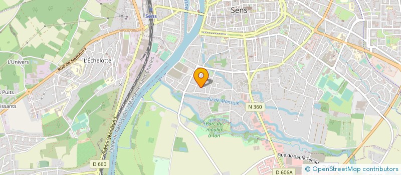 localisation de l'entreprise MONSIEUR GORAN STANISIC à SENS