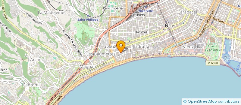 localisation de l'entreprise MONSIEUR GORAN TOMIC à NICE