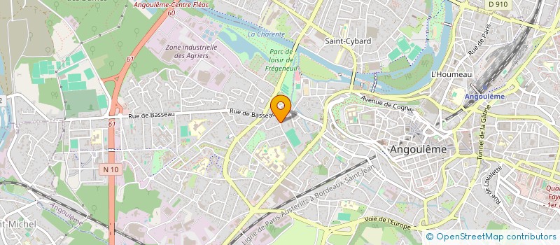 localisation de l'entreprise MONSIEUR GORAN VRBANCIC à ANGOULEME
