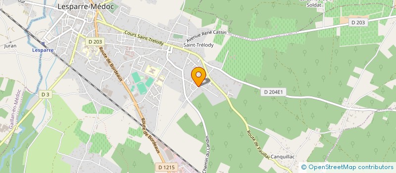 localisation de l'entreprise MONSIEUR GORANN SIGLER à LESPARRE-MEDOC