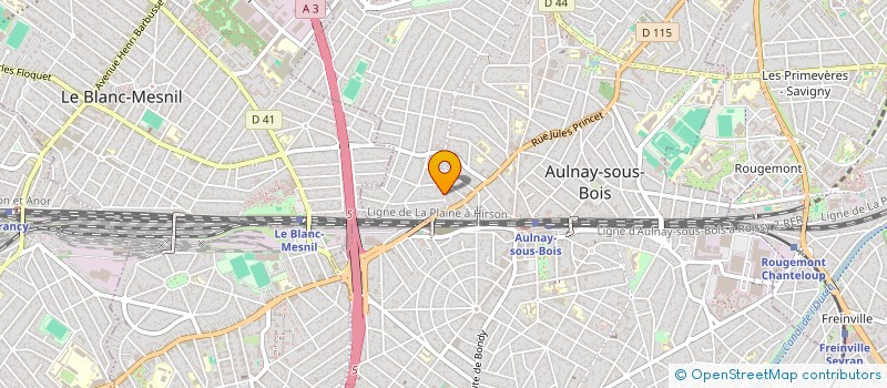 localisation de l'entreprise MONSIEUR GORAZD ZEBEC à AULNAY-SOUS-BOIS