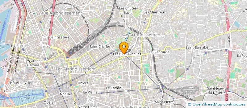 localisation de l'entreprise MONSIEUR GORDEB SARR-BOUR à MARSEILLE
