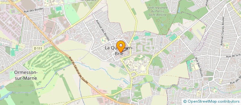 localisation de l'entreprise MONSIEUR GORDON CORREIA  PONTAULT-COMBAULT