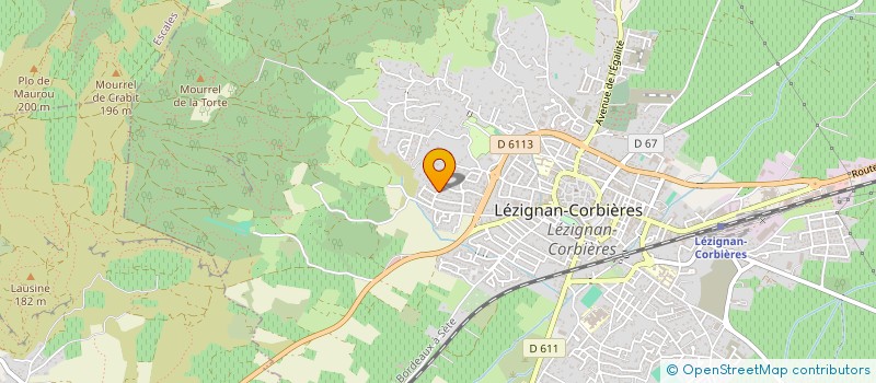 localisation de l'entreprise MONSIEUR GORDON DRUMMOND à LEZIGNAN-CORBIERES
