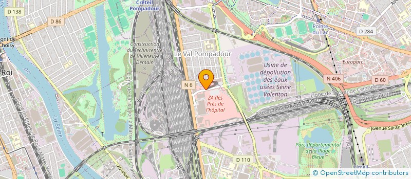 localisation de l'entreprise MONSIEUR GORE GORE BI  CRETEIL