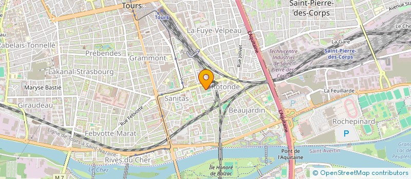 localisation de l'entreprise MONSIEUR GORGON NAKOUTALA NTSIEMO  TOURS