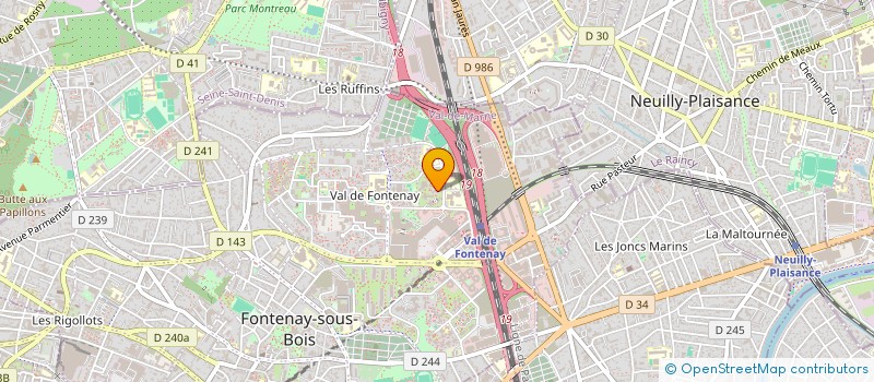 localisation de l'entreprise MONSIEUR GORGUI FALL à FONTENAY-SOUS-BOIS