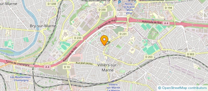 localisation de l'entreprise MONSIEUR GORGUI GOMIS  VILLIERS-SUR-MARNE