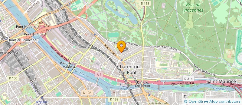 localisation de l'entreprise MONSIEUR GORKA ARRIZABALAGA  CHARENTON-LE-PONT